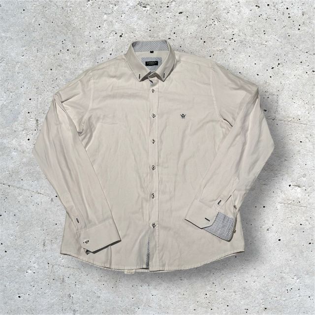 Camisa Citrico Beige Talla M
