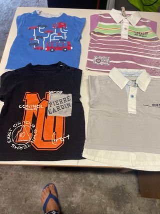 4 maglie cotone bimbo