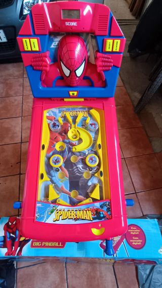 Pinball The Amazing Spider-Man con sonido