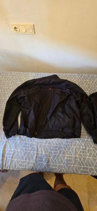 Conjunto moto cordura chaqueta y pantalón