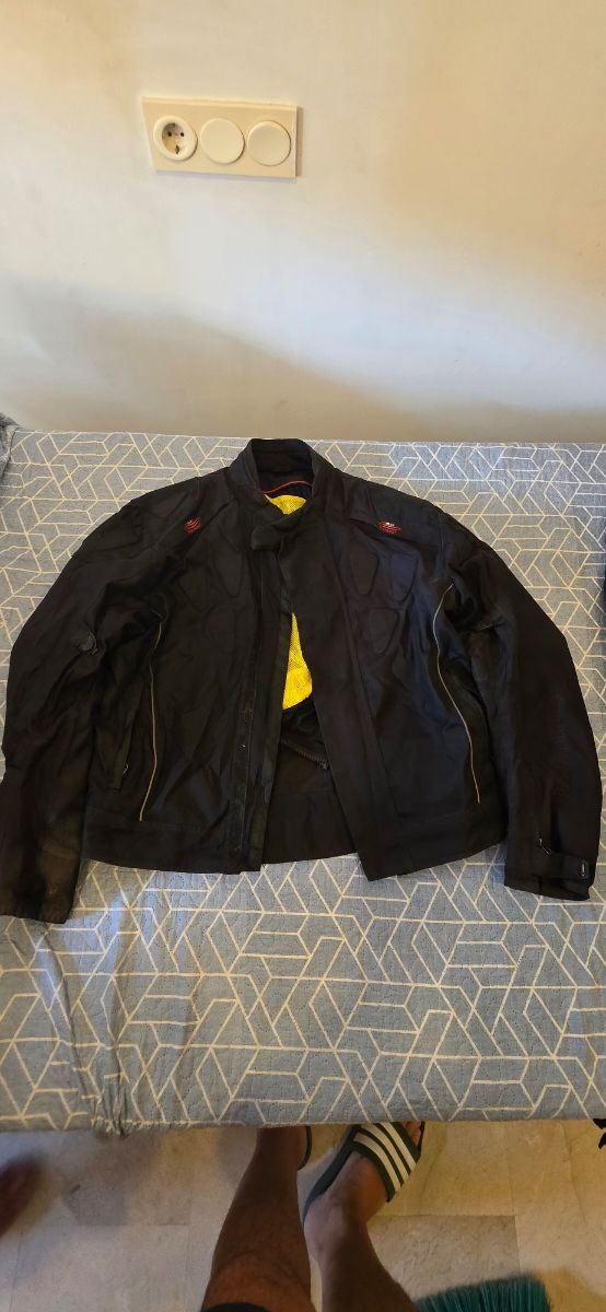 Conjunto moto cordura chaqueta y pantalón