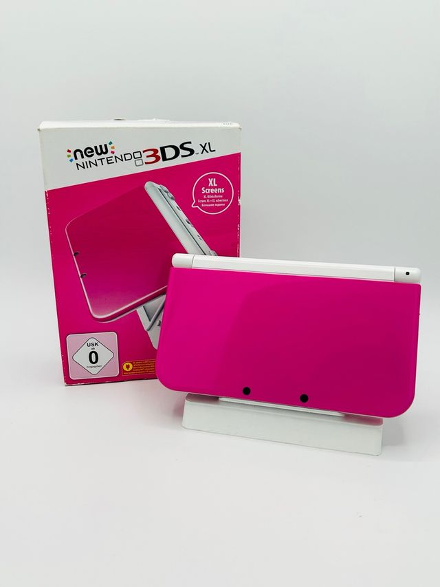 Nintendo New 3DS XL Pink + White – Completa e Funz