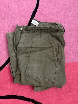 Pantalón cargo verde militar