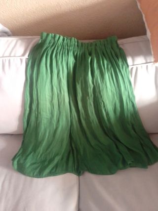 Falda verde Trucco Talla M
