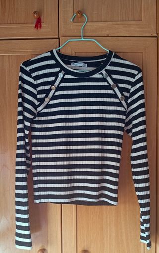 Jersey Stradivarius rayas XS