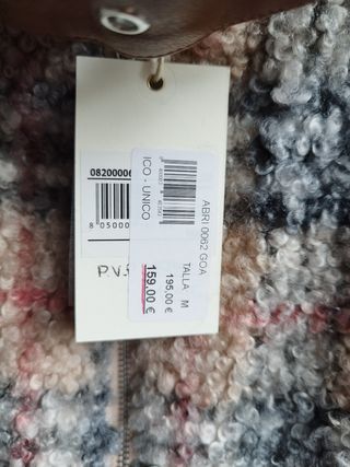 Abrigo mujer talla s