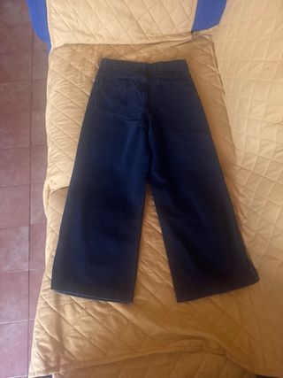 Jeans nero  bambina 7/8 anni