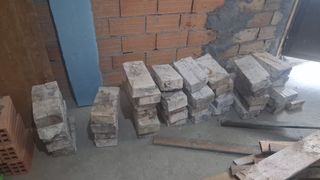 Ladrillos refractarios de barro