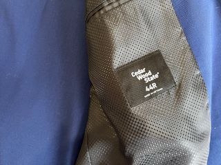 Traje completo azul marino