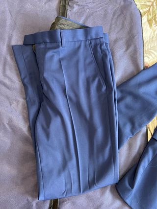 Traje completo azul marino
