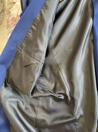 Traje completo azul marino