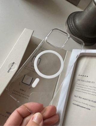 Cover Custodia iPhone 15 Pro Max Peel magsafe