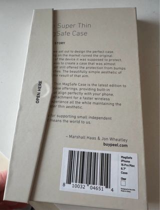 Cover Custodia iPhone 15 Pro Max Peel magsafe
