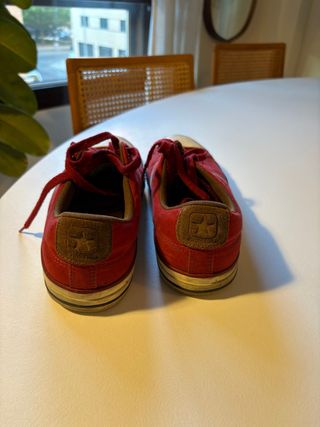 Converse rojas y marrones 43