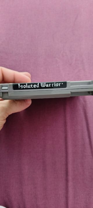 Isolated Warrior NES Pal b