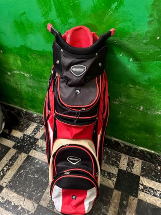Bolsa de Golf Masters Roja y Negra