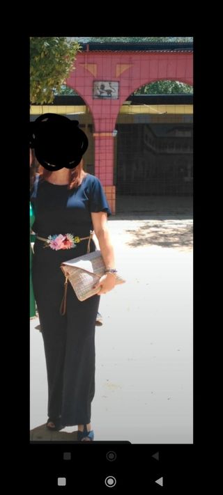 Mono azul elegante