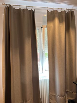Cortinas Ikea grises - Vilborg 