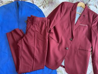 Traje completo Burdeos