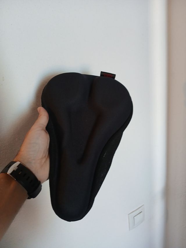 Funda Gel Sillín Bici Negro