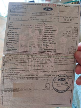Ford Mondeo Mondeo 2004