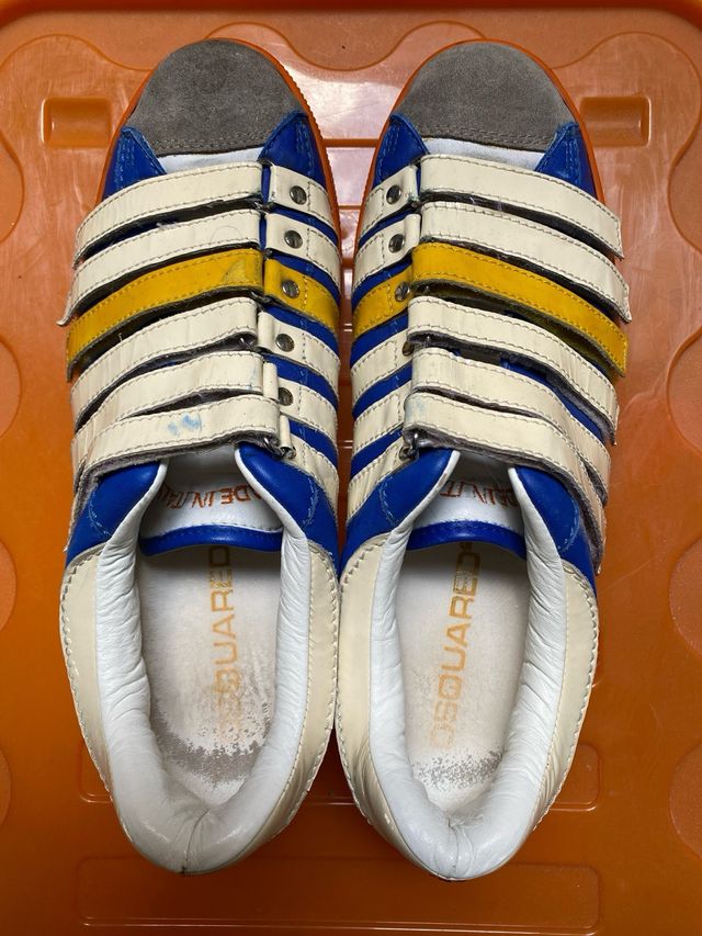 DSQUARED2 Sneakers Beige/Blu