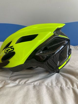 Casco de Bicicleta Amarillo Neón