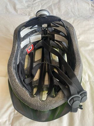 Casco de Bicicleta Amarillo Neón