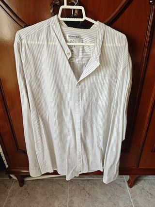 Camisa blanca  hombre 