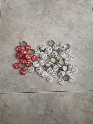 Chapas Real Madrid y Atlético de Madrid