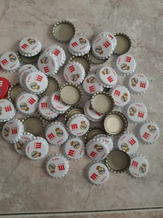 Chapas Real Madrid y Atlético de Madrid