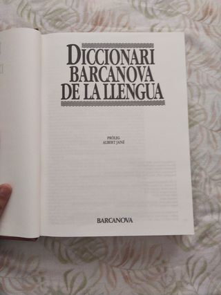 Diccionari Barcanova de la llengua (Catalan Edi...