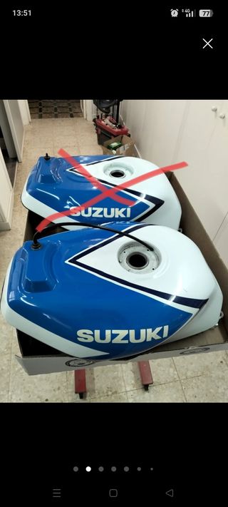 Depósito Gasolina Suzuki GSXR 750 1991