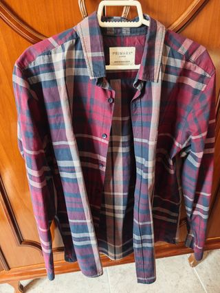 Camisa de cuadros Primark Talla L