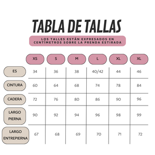 Leggings termico de alta elasticidad para mujer