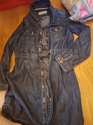 
Vestidos vaquero niña flores