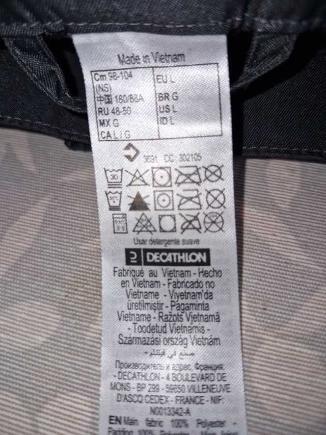 Pantalones nieve Decathlon Talla L