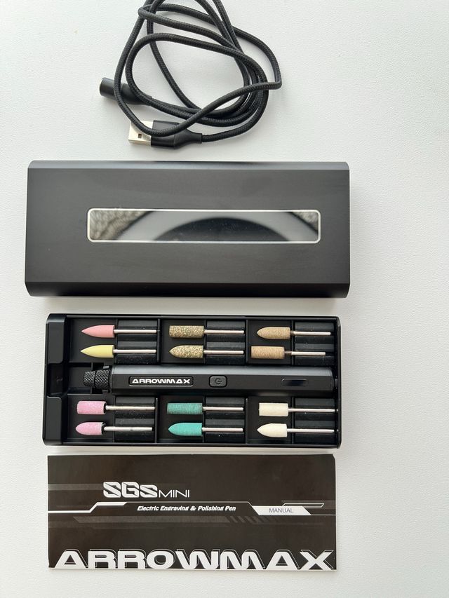 Caneta Eléctrica de Gravação e Polimento Arrowmax S