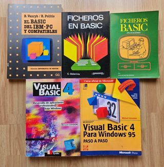 5 LIBROS DE PROGRAMACION EN BASIC