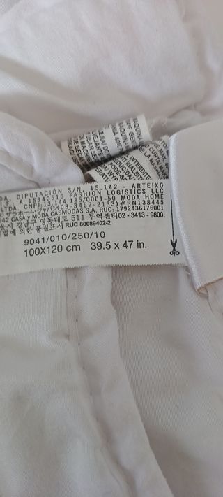 Relleno Nórdico Cuna Zara Home Blanco