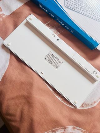 Teclado Bluetooth Inalámbrico Blanco