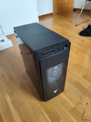 Caja PC gaming Negra +2 ventiladores REGALO