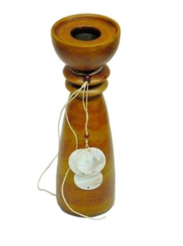 portacandela in poliresina