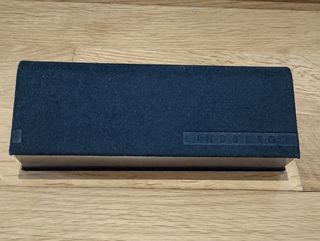 Funda gafas Lindberg tacto aterciopelado negra