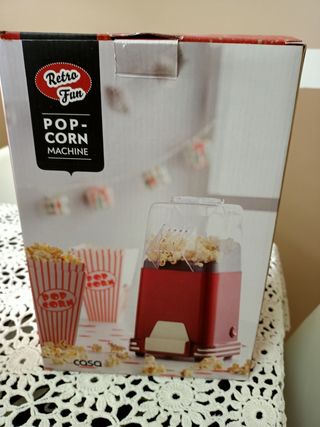 Macchina per popcorn perfettamente funzionante 