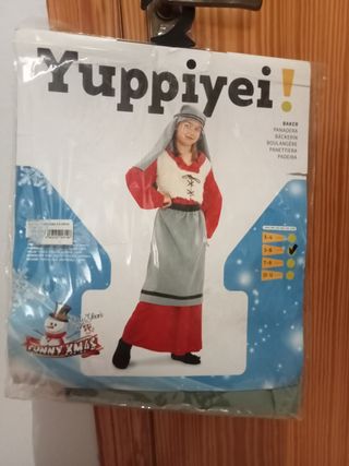 Disfraz de panadera, regalo el pan