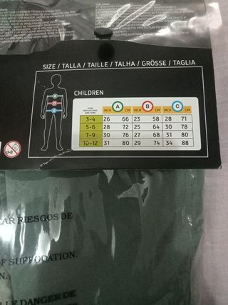 Disfraz de panadera, regalo el pan