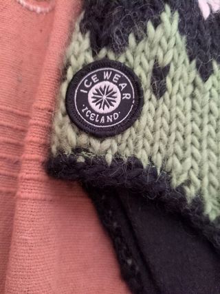 Gorro y manoplas lana Ice Wear