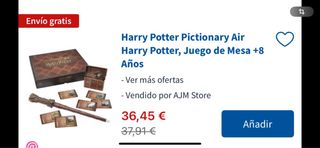 Harry Potter Pictionary Air Juego de Mesa nuevo 