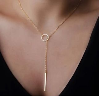 Collar oro étnico y minimalista para mujer regalo!